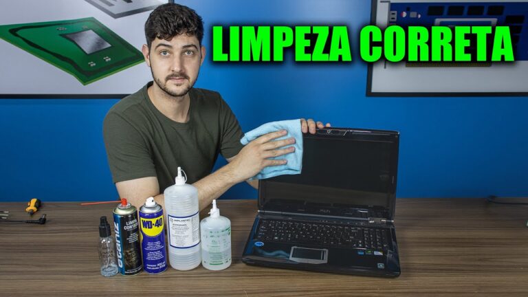 Como Limpar Computador com &Aacute;lcool de Forma Eficiente