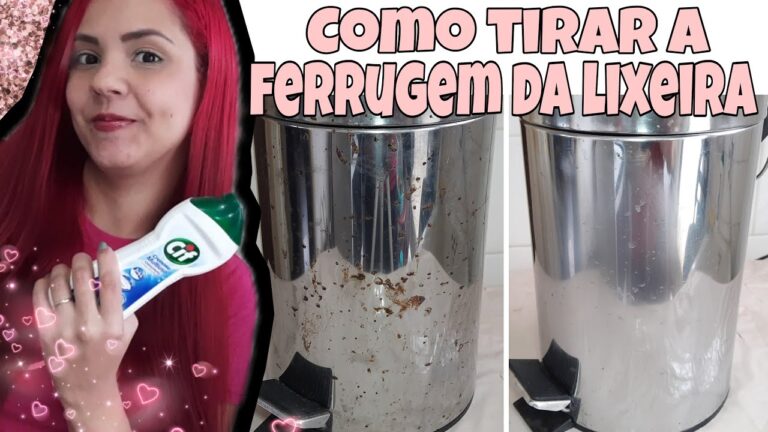 Dicas Eficazes para Limpar Lixeira de Inox com Ferrugem