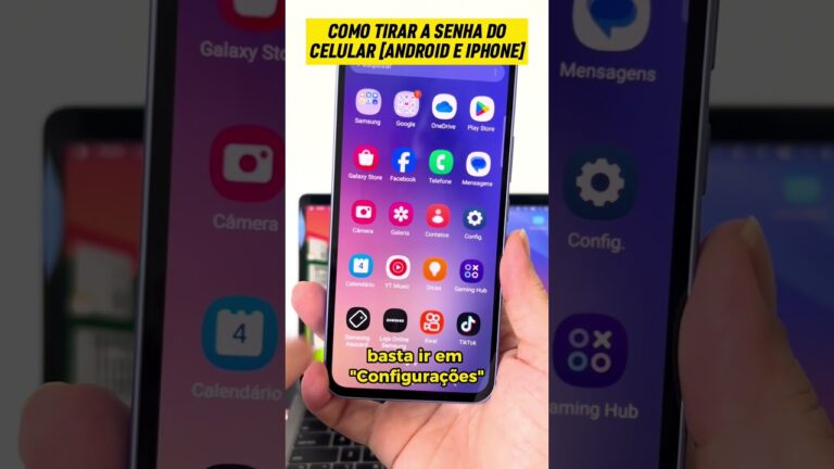 Como Limpar a Senha da Tela do Telemóvel