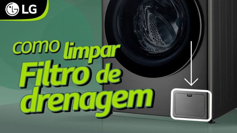 Como Limpar o Filtro de Drenagem da LG