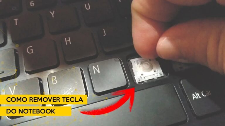 Como Remover Teclas do Notebook para Limpeza Eficiente