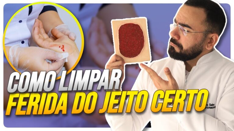 Como Limpar Feridas Corretamente