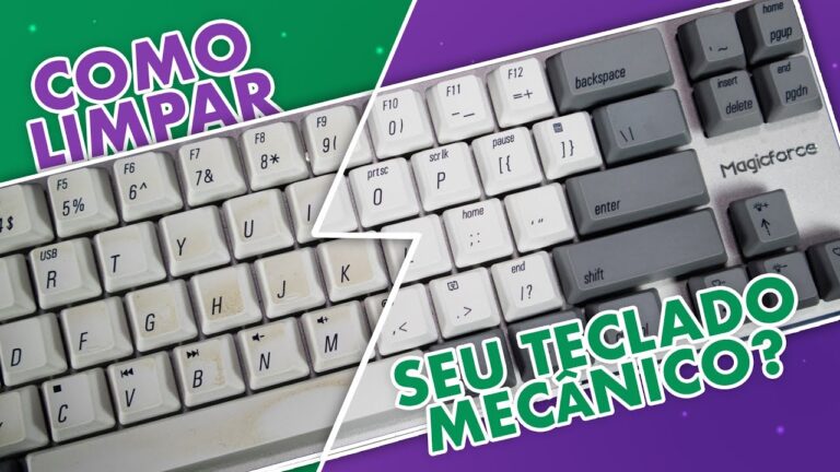 Dicas para Limpar Teclado Mec&acirc;nico com Ar Comprimido