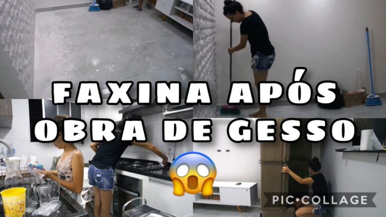Dicas Eficazes para Limpar Pó de Gesso