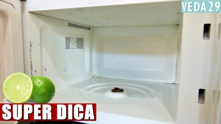 Dicas Eficazes para Limpar o Interior do Micro-ondas