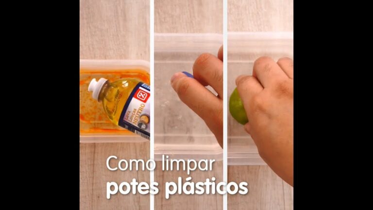Dicas Eficazes para Limpar Recipientes de Pl&aacute;stico