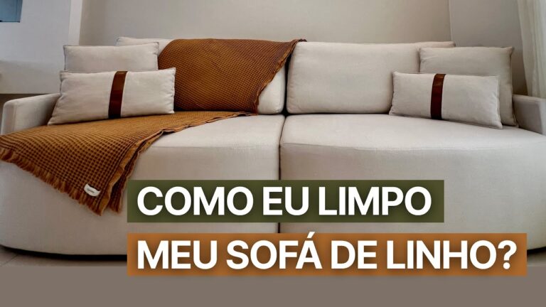 Dicas Pr&aacute;ticas para Limpar Sof&aacute; de Linho