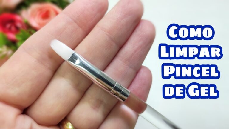 Dicas Práticas para Limpar Pincéis de Gel