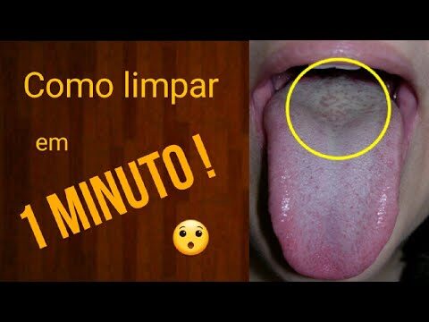 Como Deixar a Língua Limpa e Vermelha