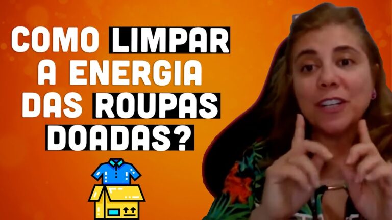 Limpeza de Energias em Roupas Usadas