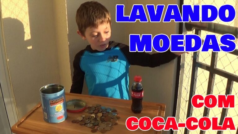 Como Limpar Moedas Usando Coca-Cola