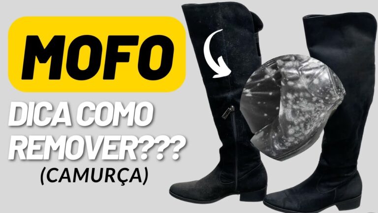 Como Remover Bolor de Sapatos de Camurça
