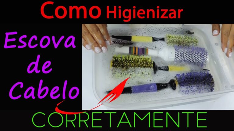 Guia Pr&aacute;tico para Limpar e Desinfetar Escovas de Cabelo