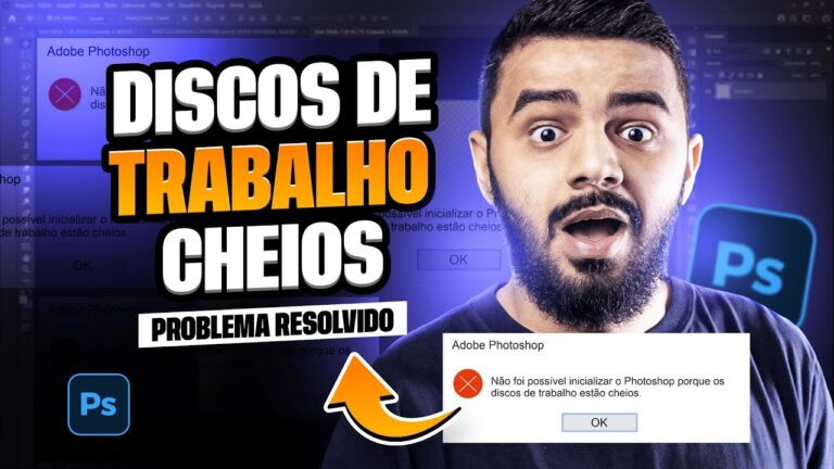 Limpeza Eficiente dos Discos de Trabalho no Photoshop