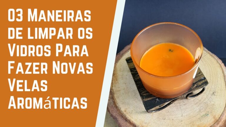 Dicas Eficazes para Limpar Frascos de Vidro com Cera