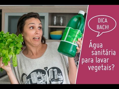 Como Limpar Salada com &Aacute;gua Sanit&aacute;ria de Forma Segura
