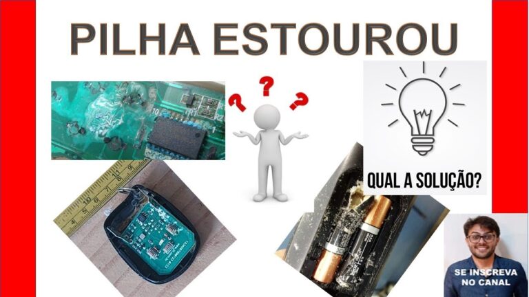 Como Limpar Contatos Após a Quebra de uma Pilha