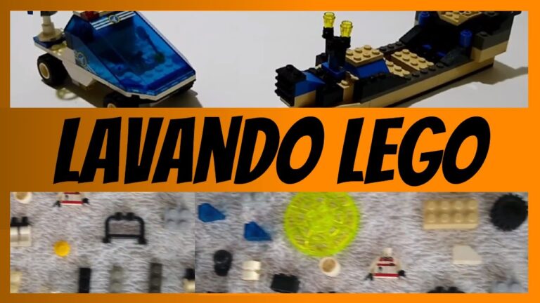 Como Limpar Peças Amareladas de LEGO