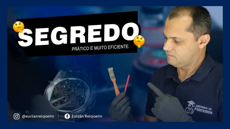 Guia Pr&aacute;tico para Limpar o Maquinismo de Rel&oacute;gio