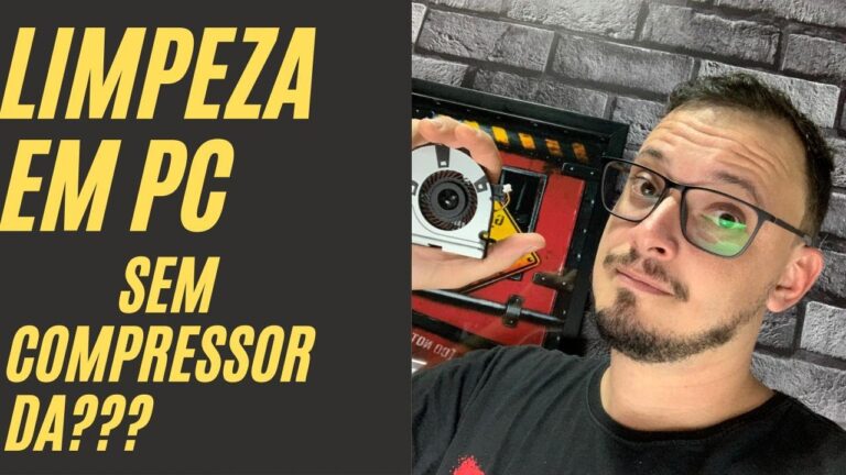 Como Limpar o Interior do Computador com Compressor de Ar