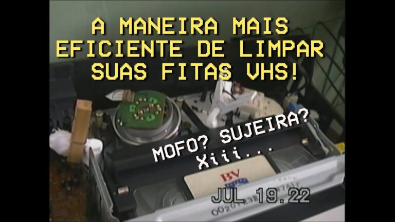 Como Limpar Fitas VHS Eficazmente