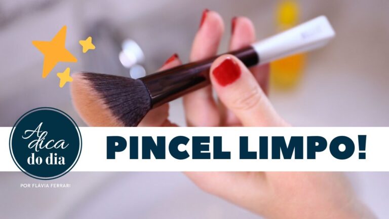 Dicas Práticas para Limpar Pincéis de Base Líquida