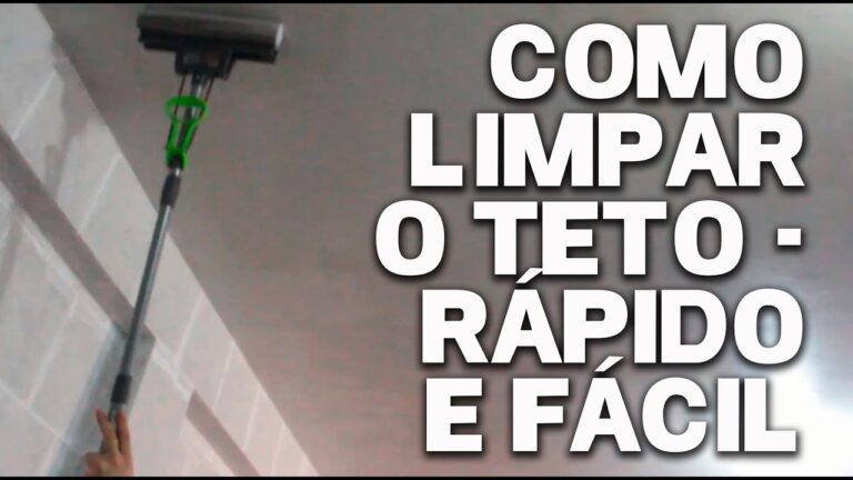 Dicas Eficazes para Limpar o Teto da Cozinha