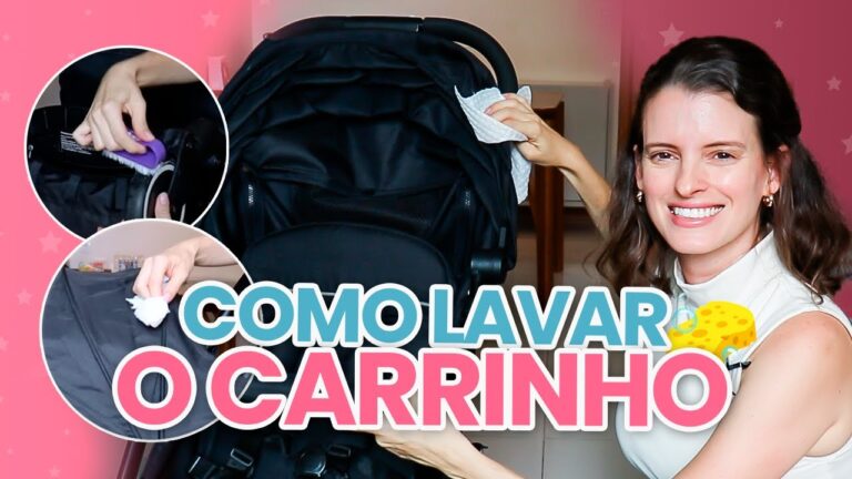 Dicas Eficazes para Limpar Carrinho de Beb&ecirc; Rosa