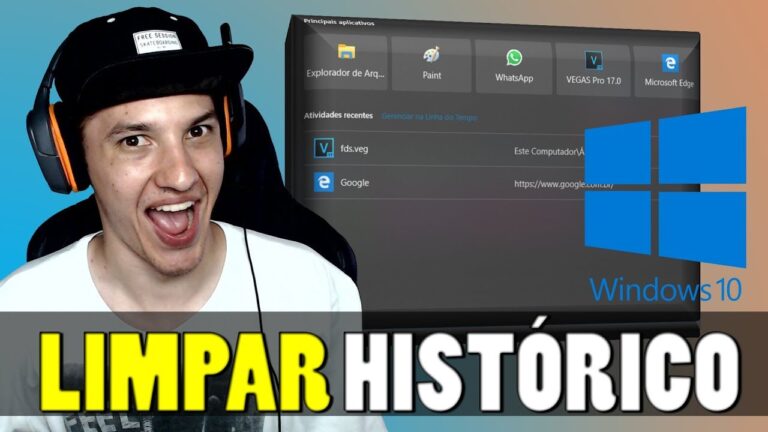 Como Limpar o Histórico ao Desligar o PC