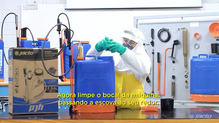 Guia Pr&aacute;tico para Limpar Pulverizador Costal Eficientemente