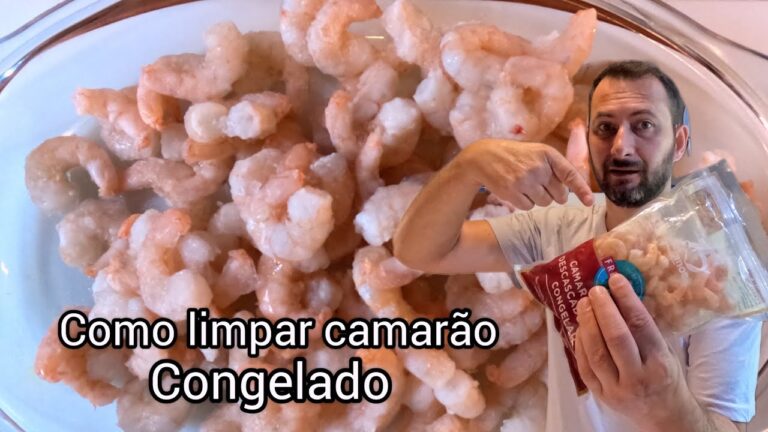 Guia Prático para Limpar Camarões Congelados