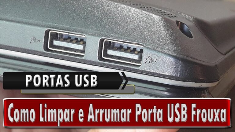 Guia Pr&aacute;tico: Como Limpar Portas USB Eficazmente