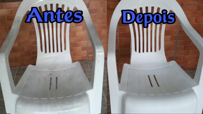 Dicas Eficazes para Limpar Cadeiras de Pl&aacute;stico Brancas Encardidas
