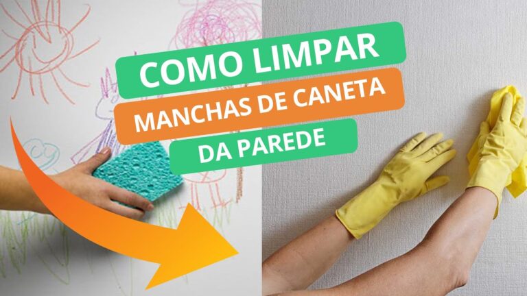 Limpeza Eficaz de Paredes Manchadas por Canetas