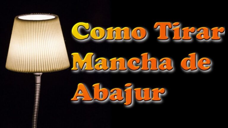 Como Limpar Abajures de Linho com Manchas de Humidade