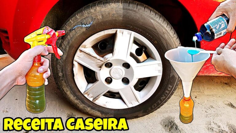 Como Limpar Pneus de Forma Eficiente