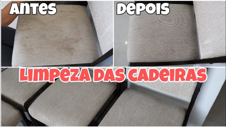 Guia Prático para Limpar Cadeiras Estofadas em Tecido