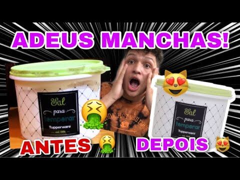 Dicas Eficazes para Limpar Tupperware Amarelado