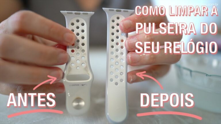 Dicas Eficazes para Limpar Pulseiras de Silicone de Rel&oacute;gio