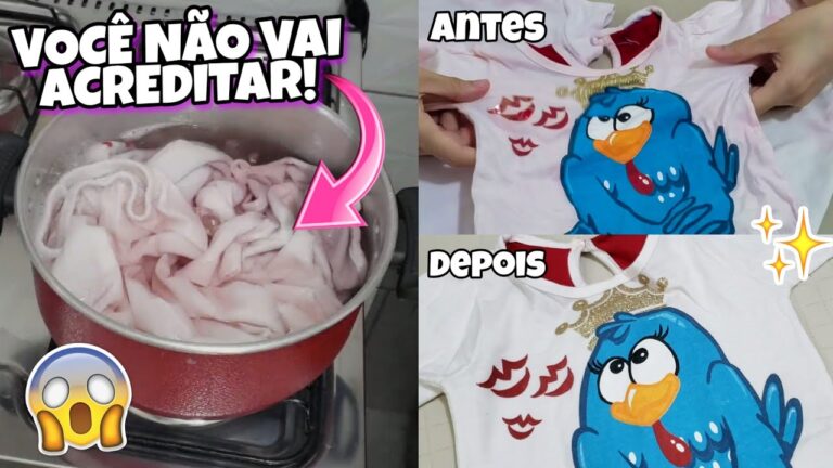 Guia Prático para Limpar Roupa Manchada por Outra