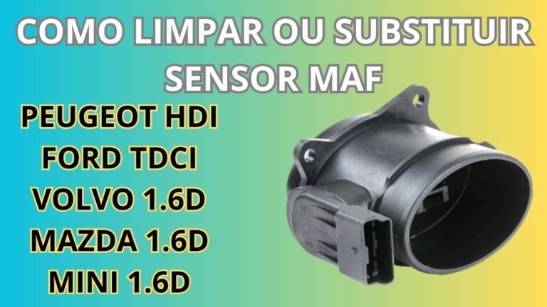 Guia Pr&aacute;tico para Limpar o MAF do Citro&euml;n C4