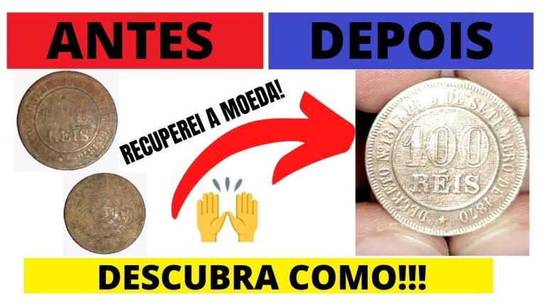 Guia Pr&aacute;tico para Limpar Moedas Antigas Enferrujadas