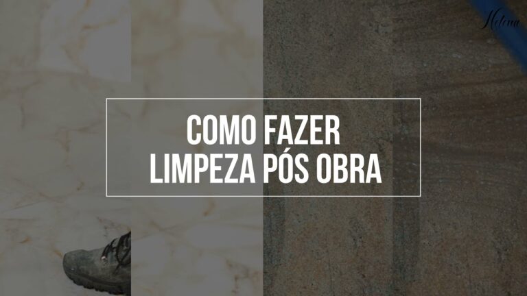 Como Limpar Porcelanato Ap&oacute;s a Obra