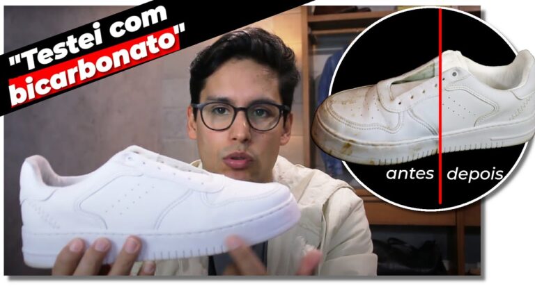 Limpeza Eficiente de T&ecirc;nis com Bicarbonato