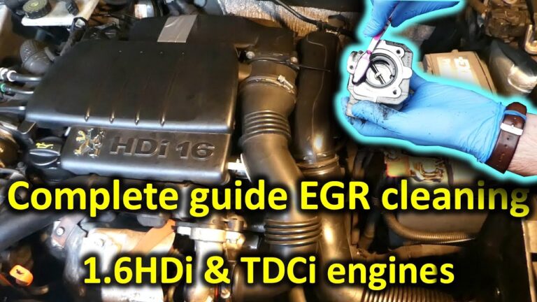 Guia Prático para Limpar a Válvula EGR do Citroen 1.6TD