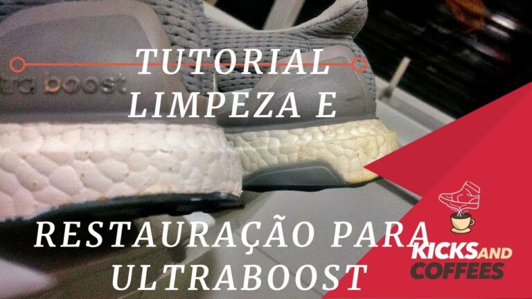 Guia Pr&aacute;tico para Limpar T&ecirc;nis Adidas Boost Brancos
