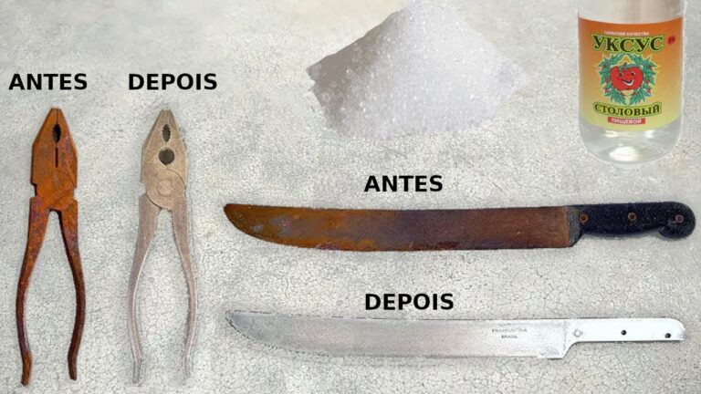 Métodos Eficazes para Limpar Metal Enferrujado