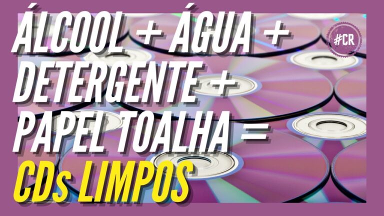 Como Limpar CDs com &Aacute;lcool de Forma Eficiente