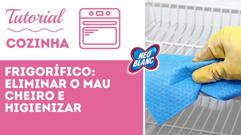 Limpeza Eficiente do Frigorífico com Lixívia