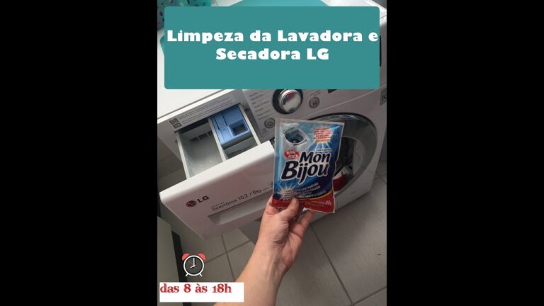 Guia Prático para Limpar sua Máquina de Lavar Roupa LG